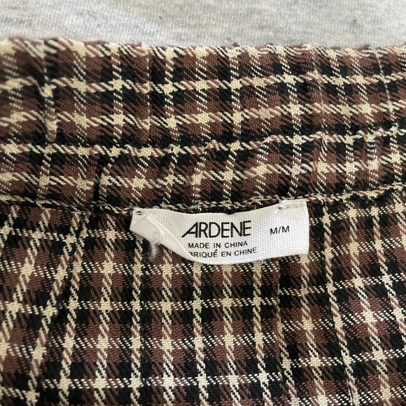 Ardene Pleated Plaid Skirt NWOT - Picture 4 of 5